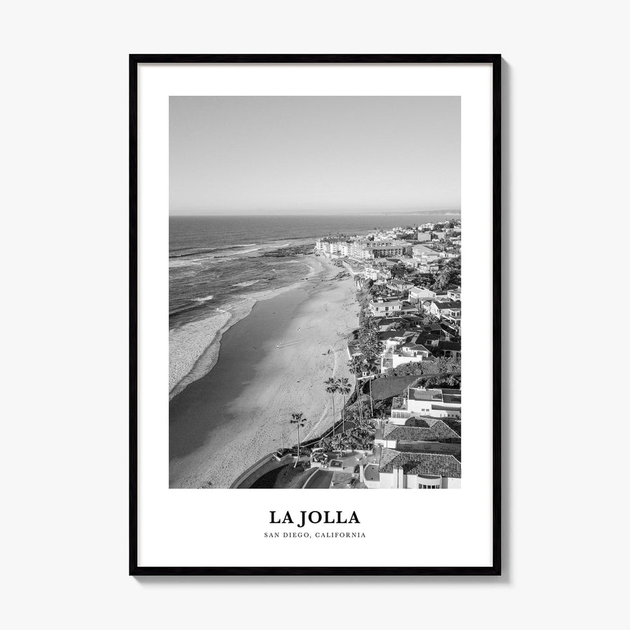 La Jolla Classic No 2 Poster, framed poster mockup