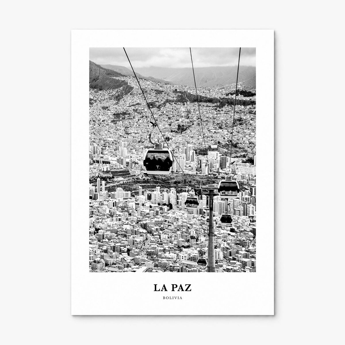 La Paz Classic Poster, print only (unframed)
