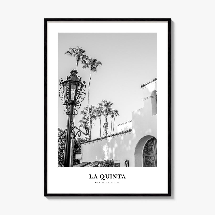 La Quinta Classic No 1 Poster, framed poster mockup
