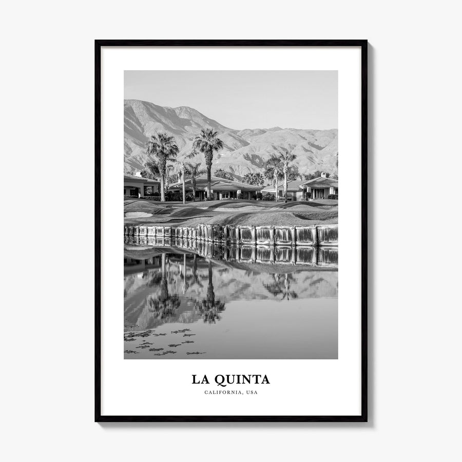 La Quinta Classic No 2 Poster, framed poster mockup