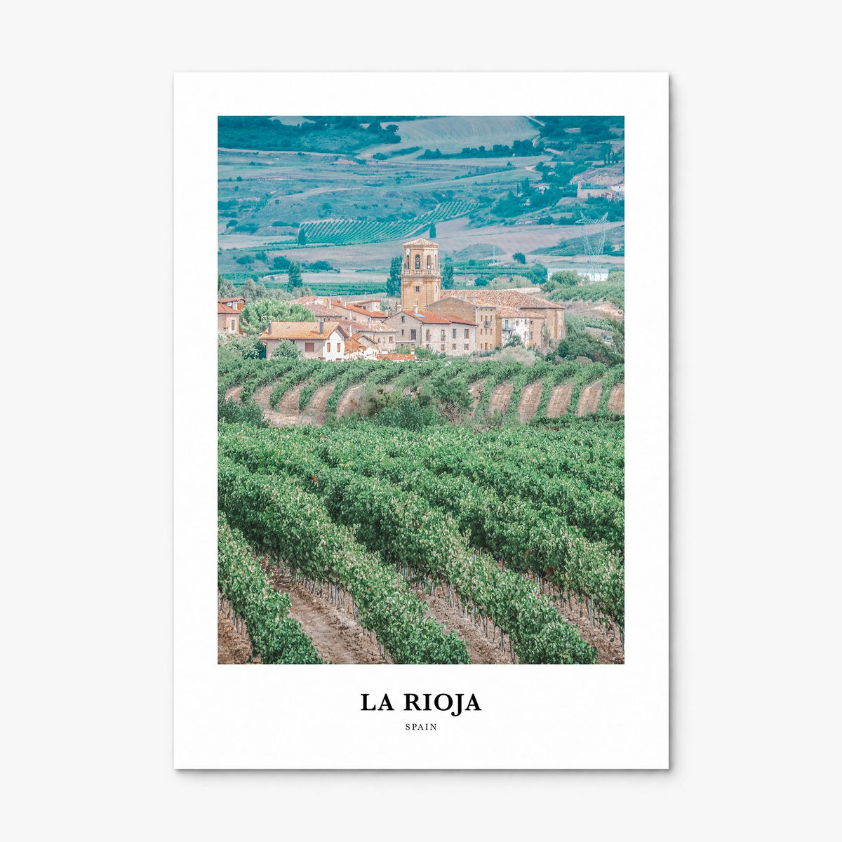 La Rioja Classic Poster, print only (unframed)