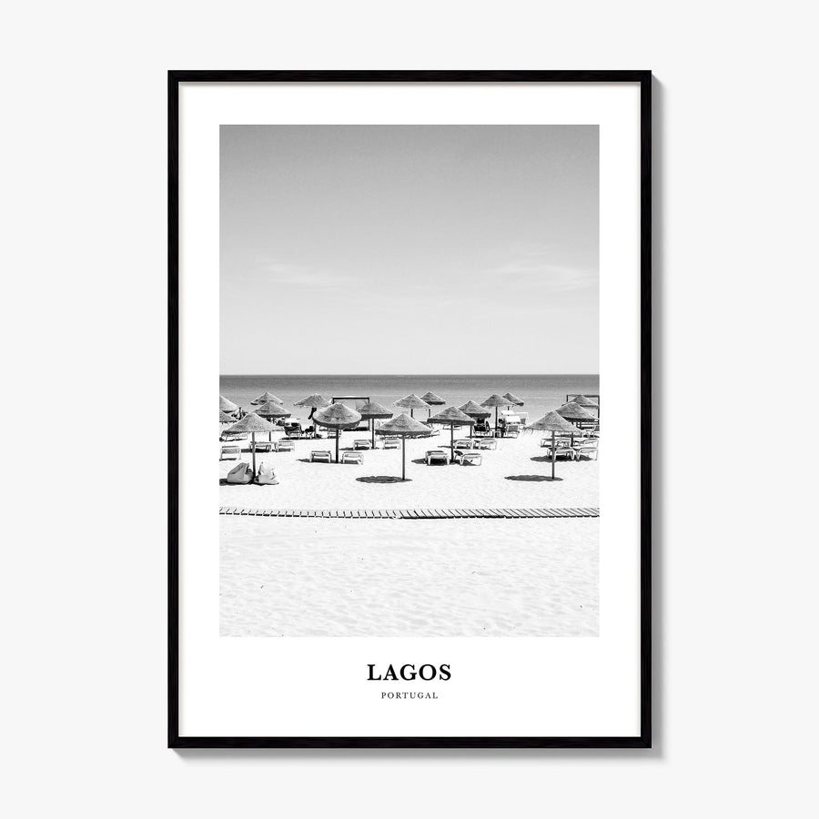 Lagos, Portugal Classic Poster, framed poster mockup