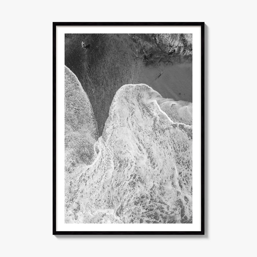 Laguna Beach Photo No 2 Poster, framed poster mockup, white border