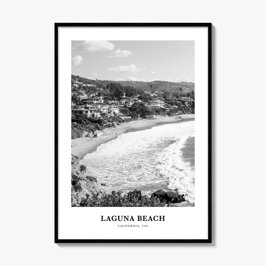 Laguna Beach Classic No 2 Poster, framed poster mockup
