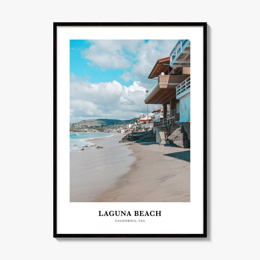 Laguna Beach Classic No 1 Poster, framed poster mockup