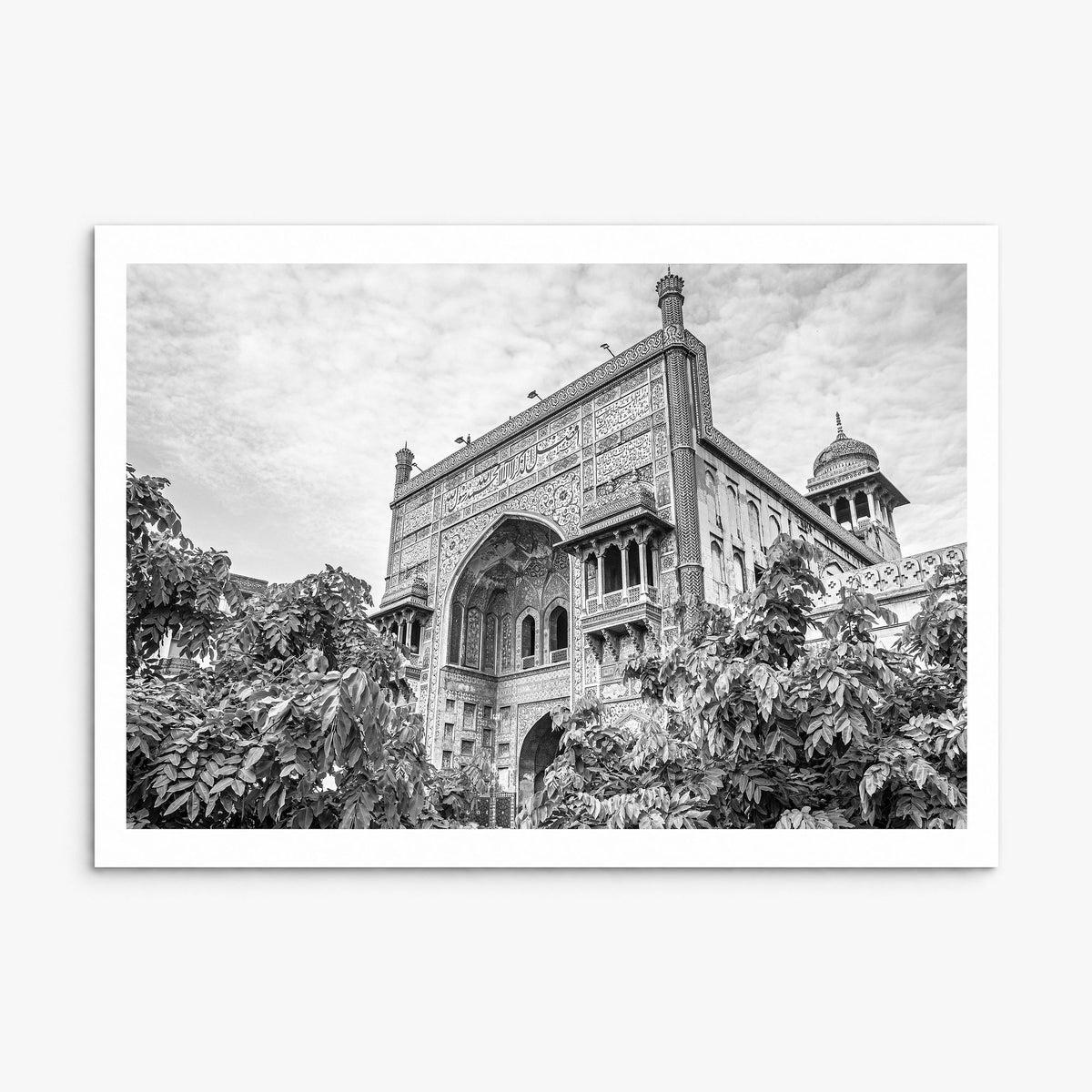 Lahore Photo Poster, print only (unframed), white border