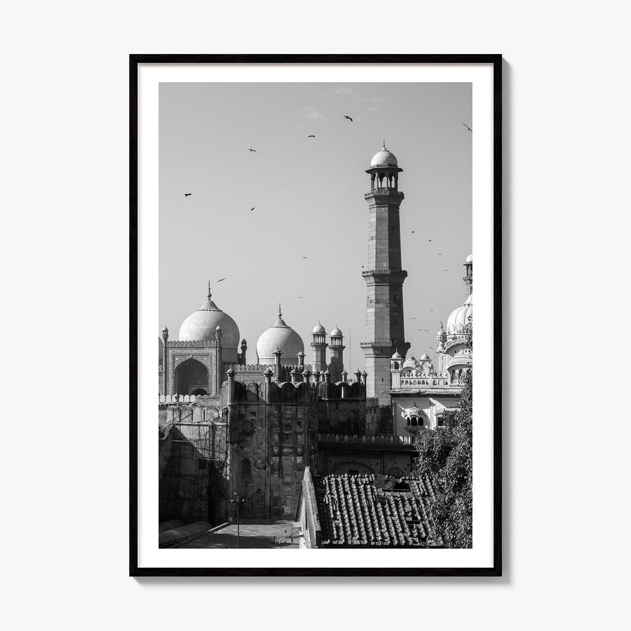 Lahore Photo Poster, framed poster mockup, white border