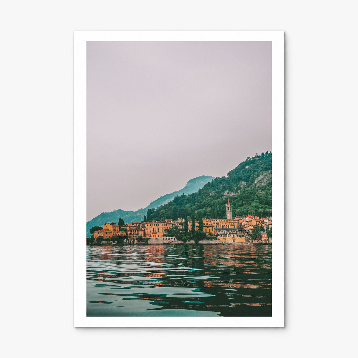Lake Como Photo No 2 Poster, print only (unframed), white border