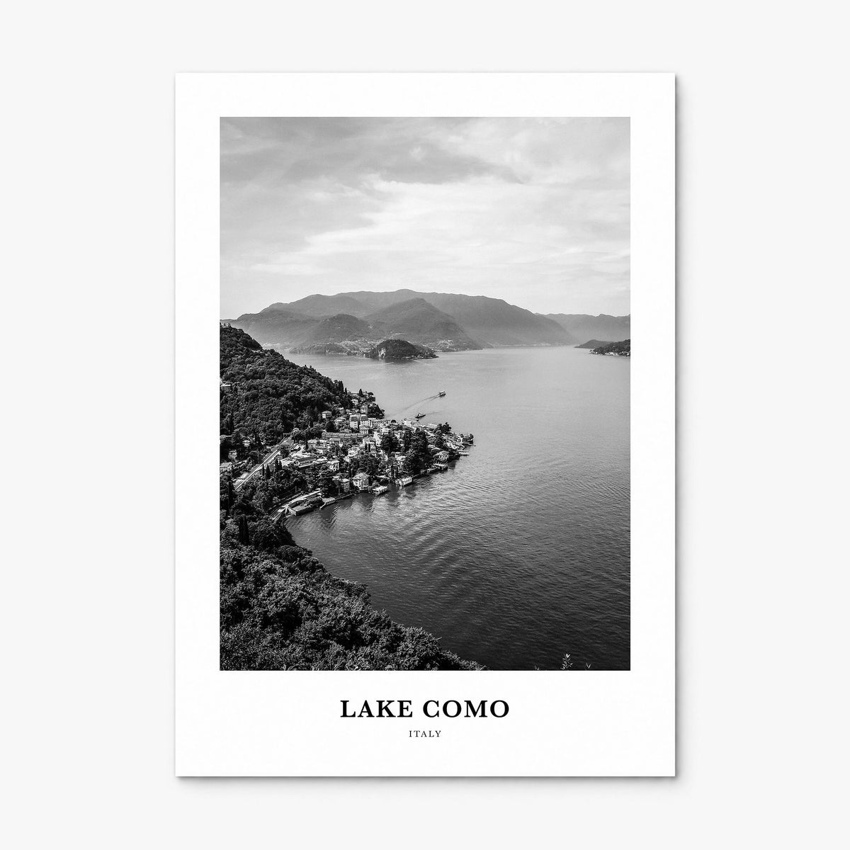 Lake Como Classic Poster, print only (unframed)