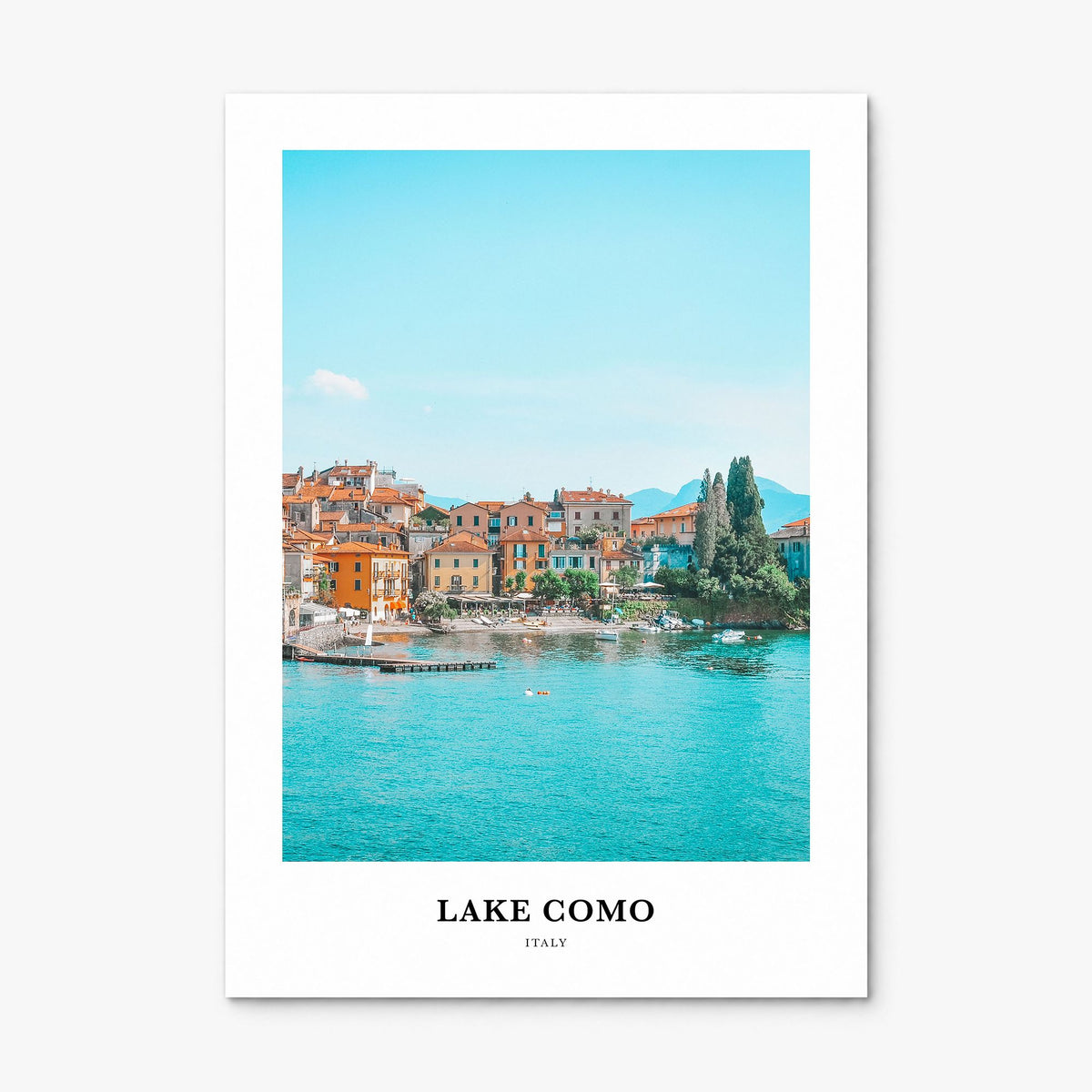 Lake Como Classic No 1 Poster, print only (unframed)