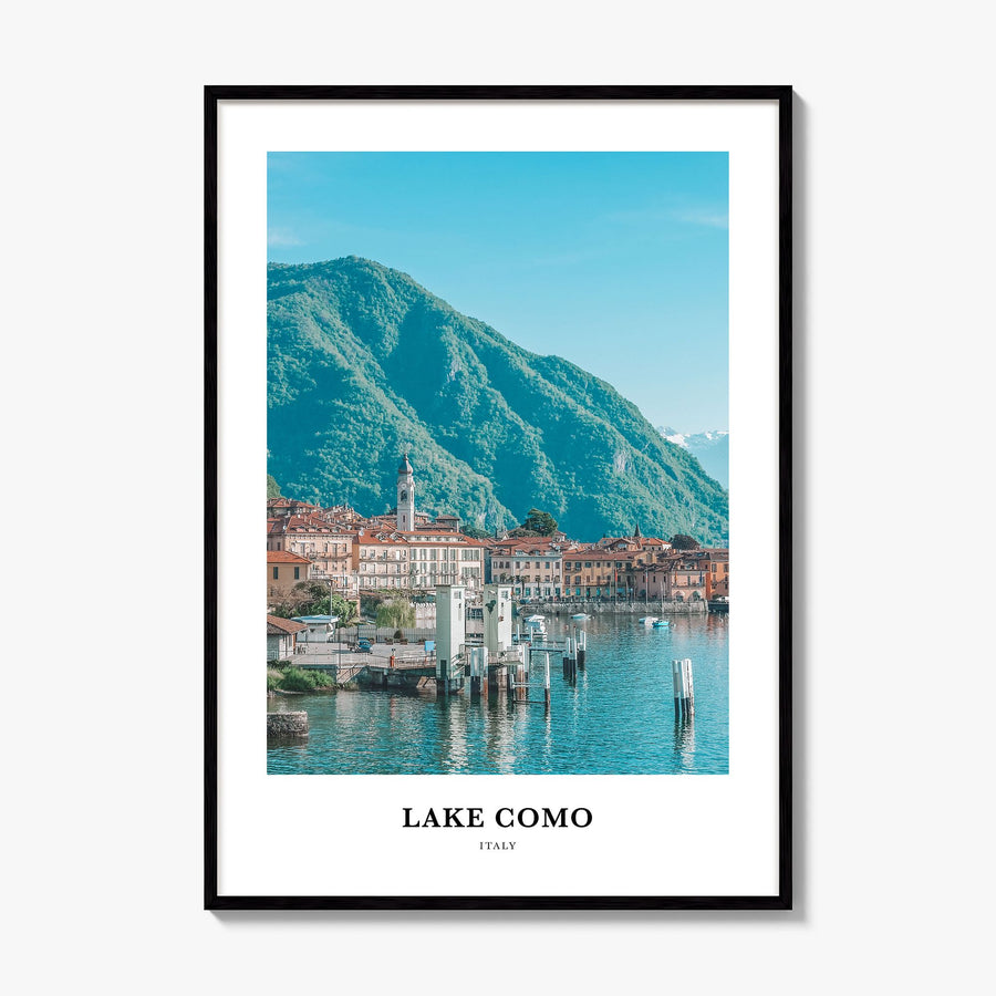 Lake Como Classic No 2 Poster, framed poster mockup