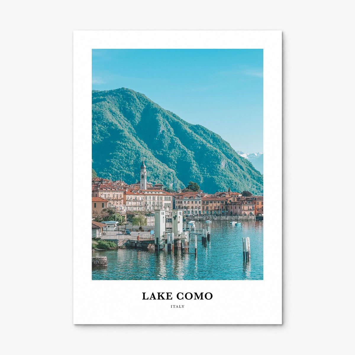 Lake Como Classic No 2 Poster, print only (unframed)