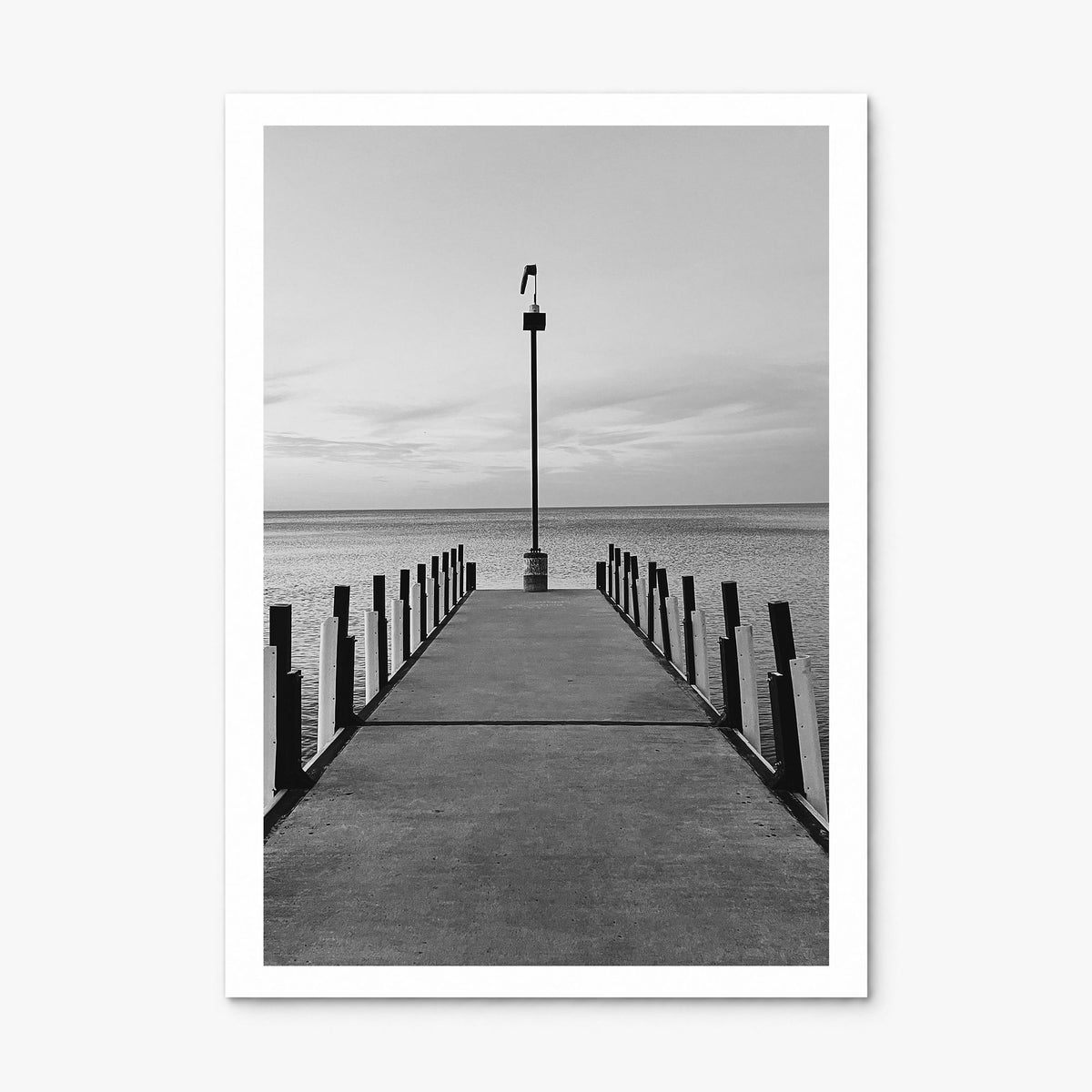 Lake Erie Photo Poster, print only (unframed), white border