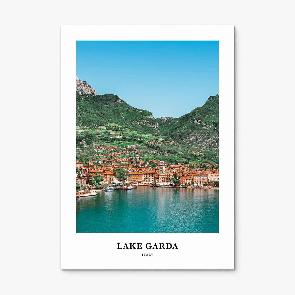 Lake Garda Classic Poster, print only (unframed)