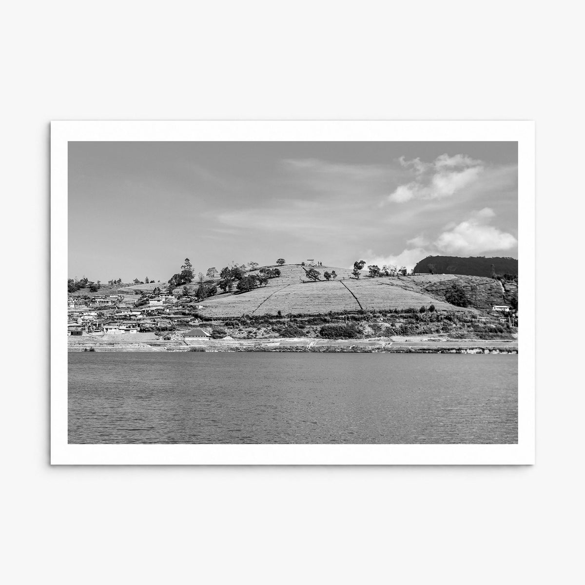 Lake Gregory Photo Poster, print only (unframed), white border