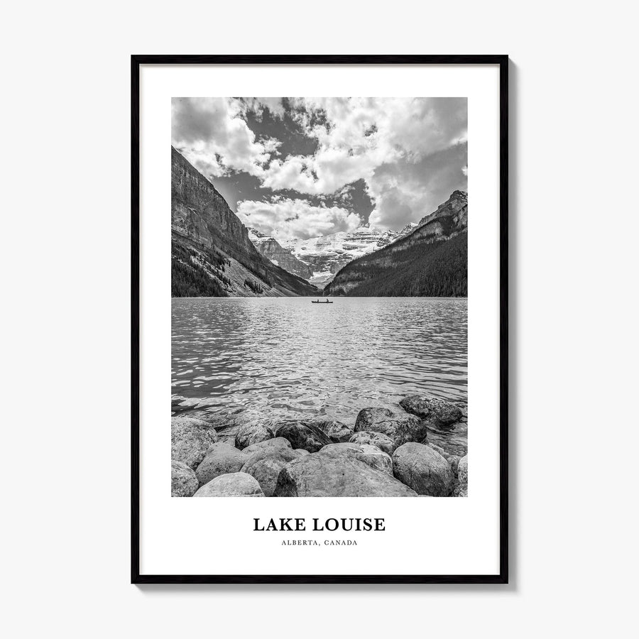 Lake Louise Classic No 2 Poster, framed poster mockup
