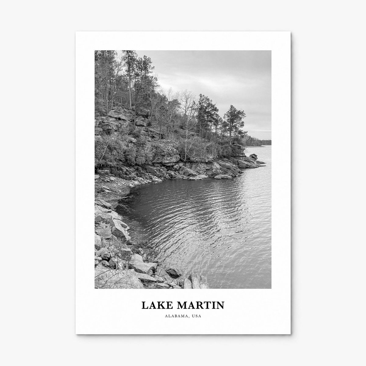 Lake Martin Classic No 2 Poster, print only (unframed)
