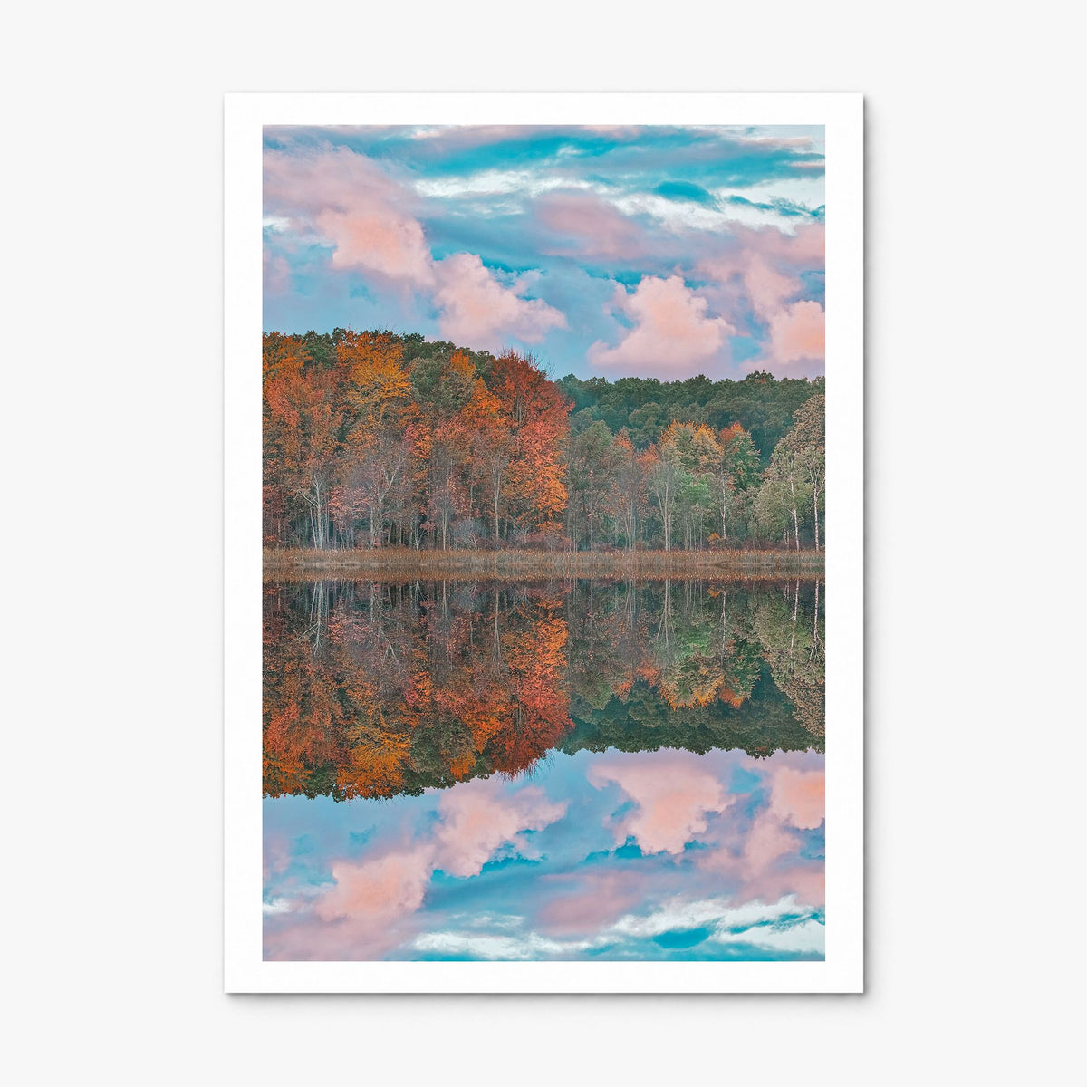 Lake Michigan Photo No 1 Poster, print only (unframed), white border