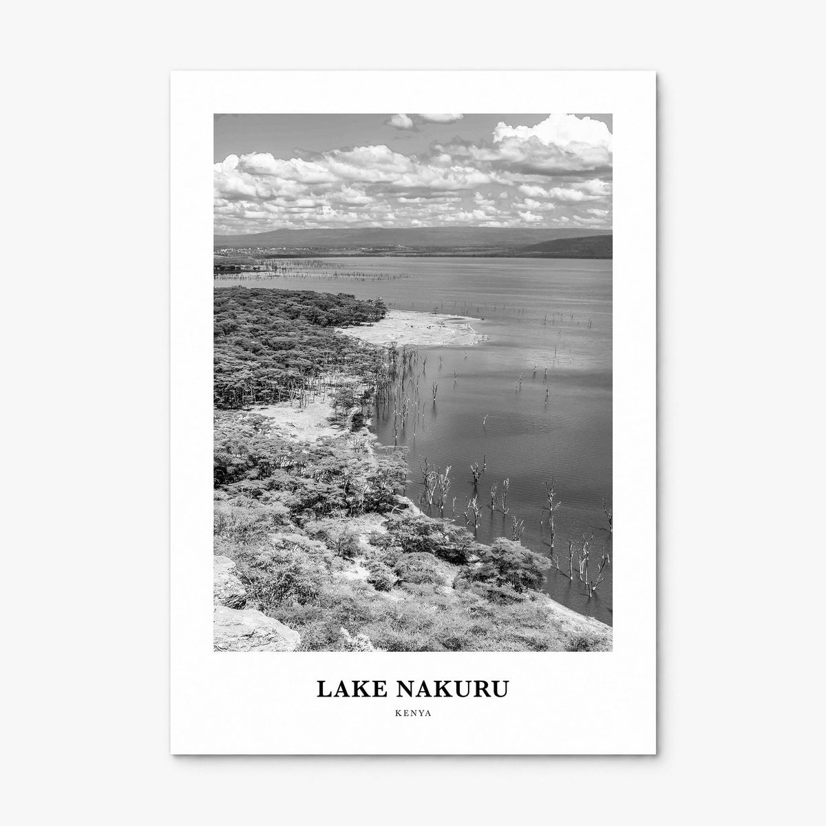 Lake Nakuru Classic Poster, print only (unframed)