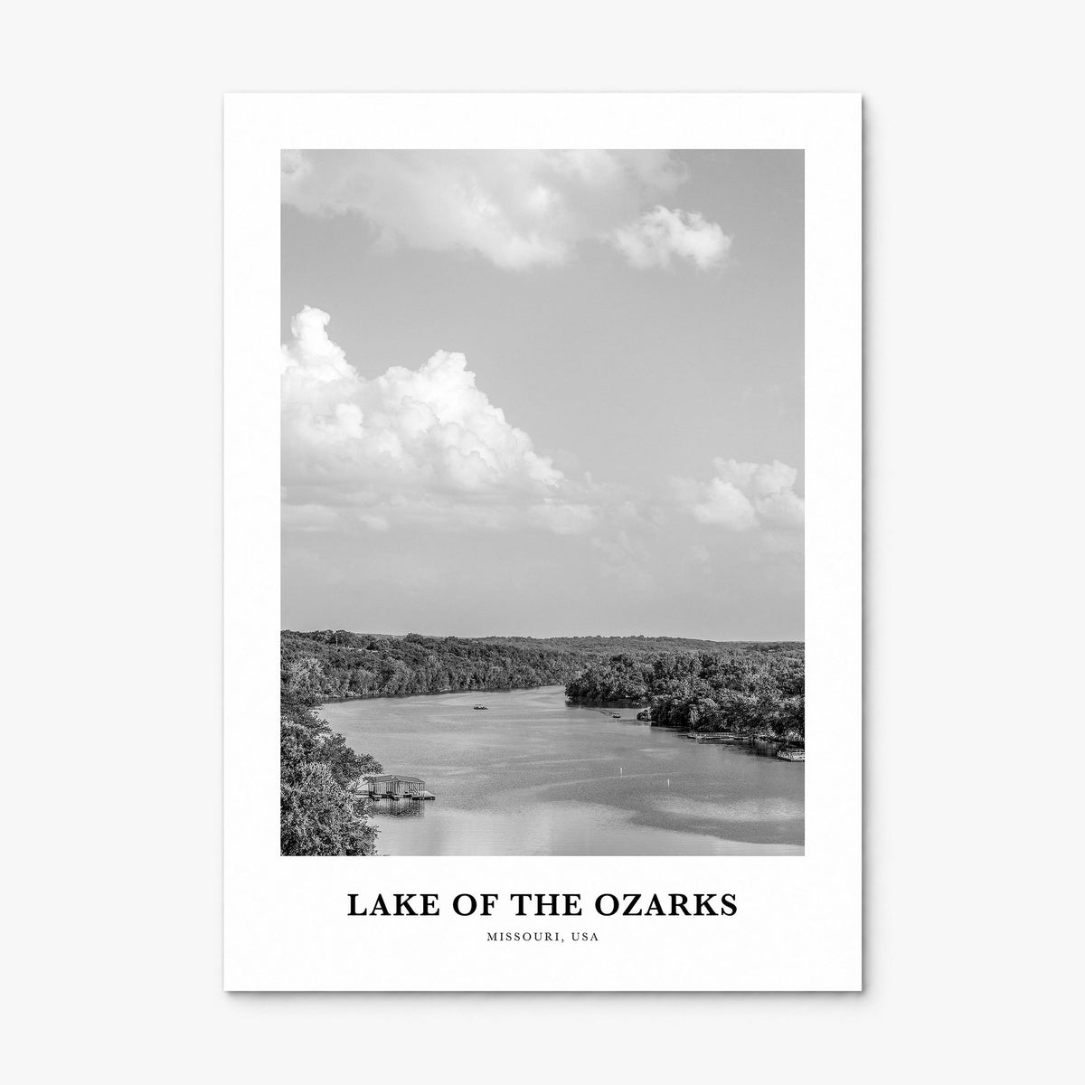 Lake of the Ozarks Classic Poster, print only (unframed)
