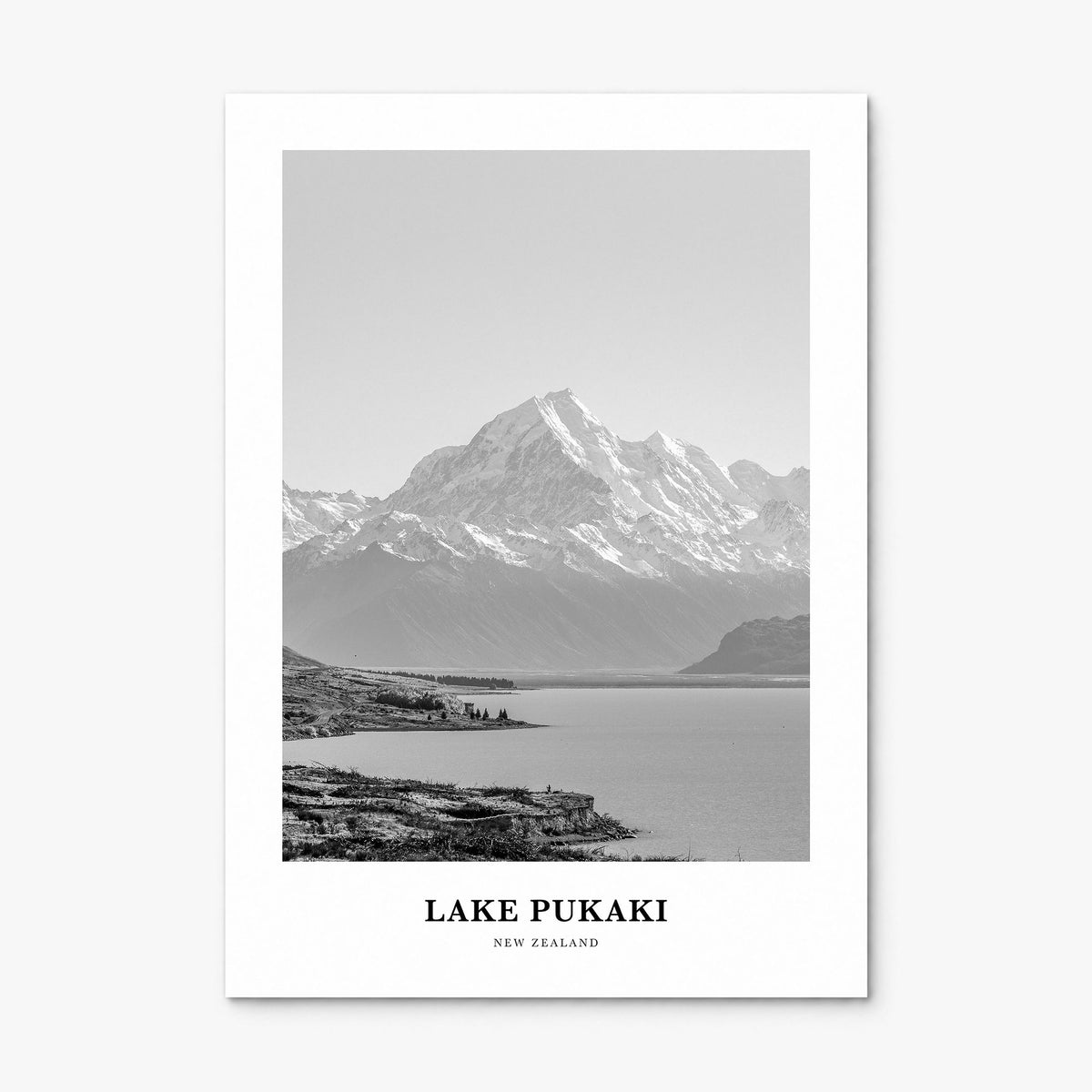 Lake Pukaki Classic Poster, print only (unframed)