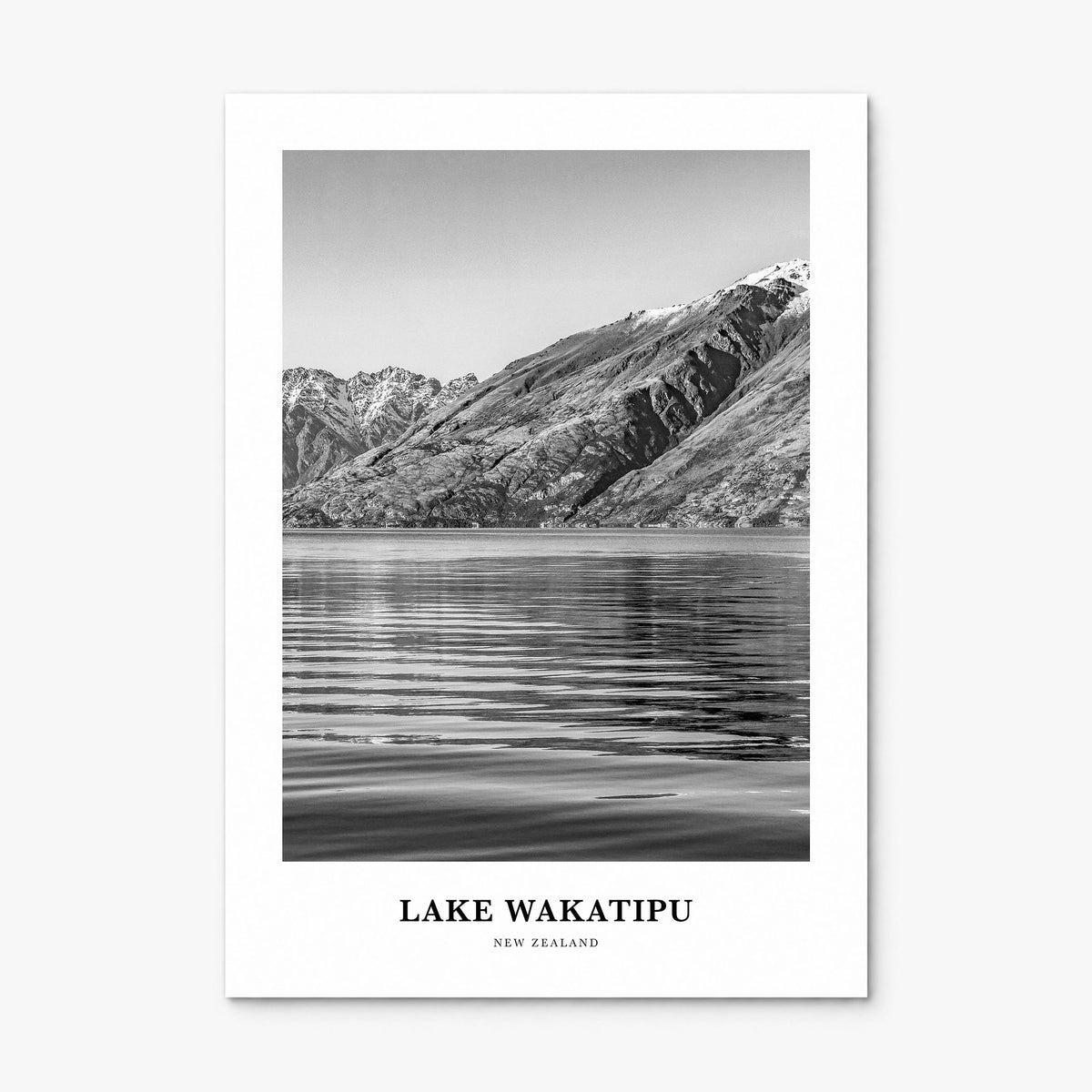 Lake Wakatipu Classic Poster, print only (unframed)