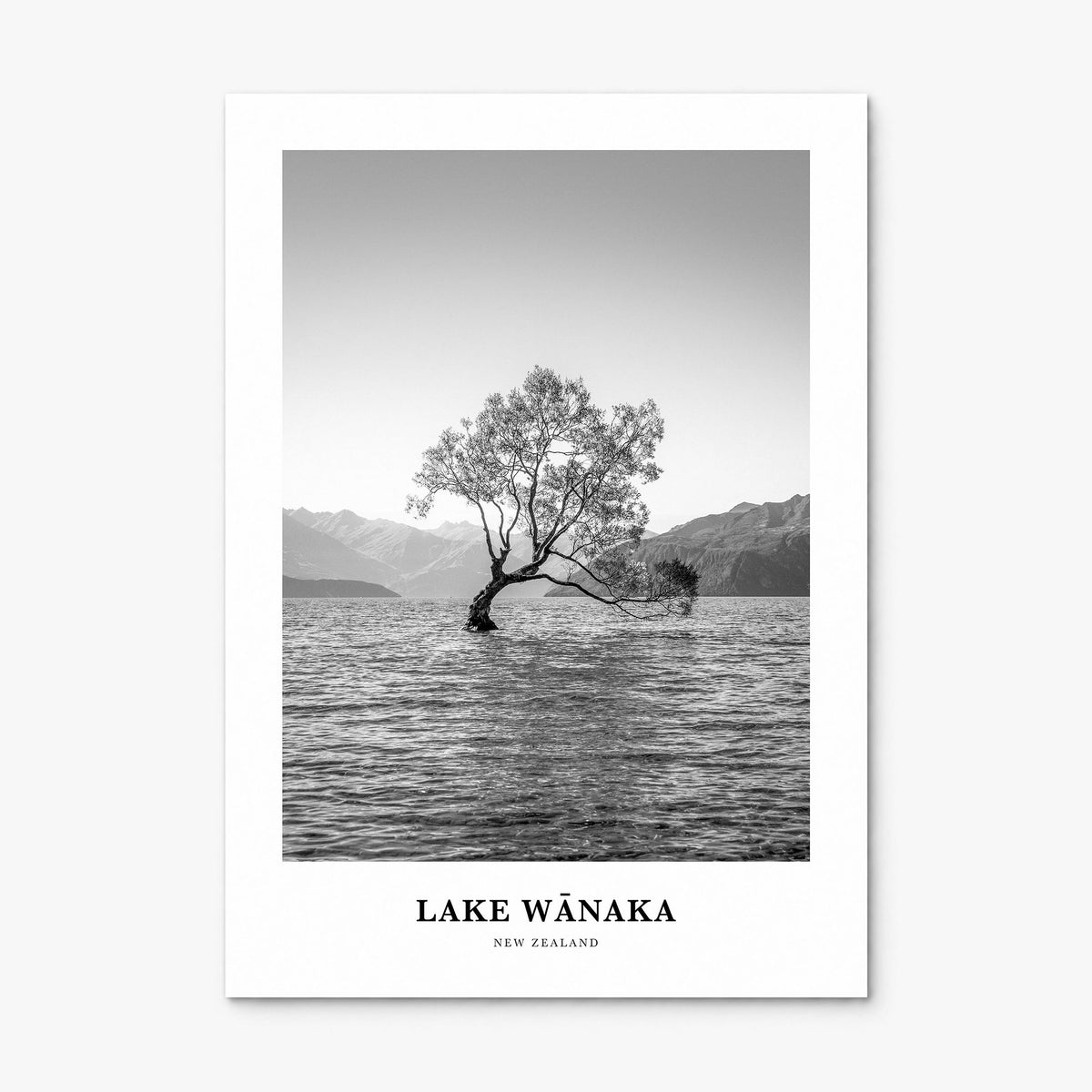 Lake Wānaka Classic Poster, print only (unframed)