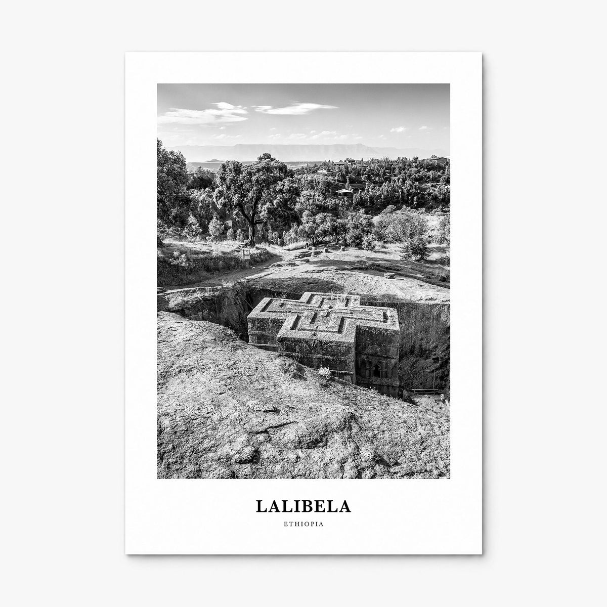 Lalibela Classic Poster, print only (unframed)
