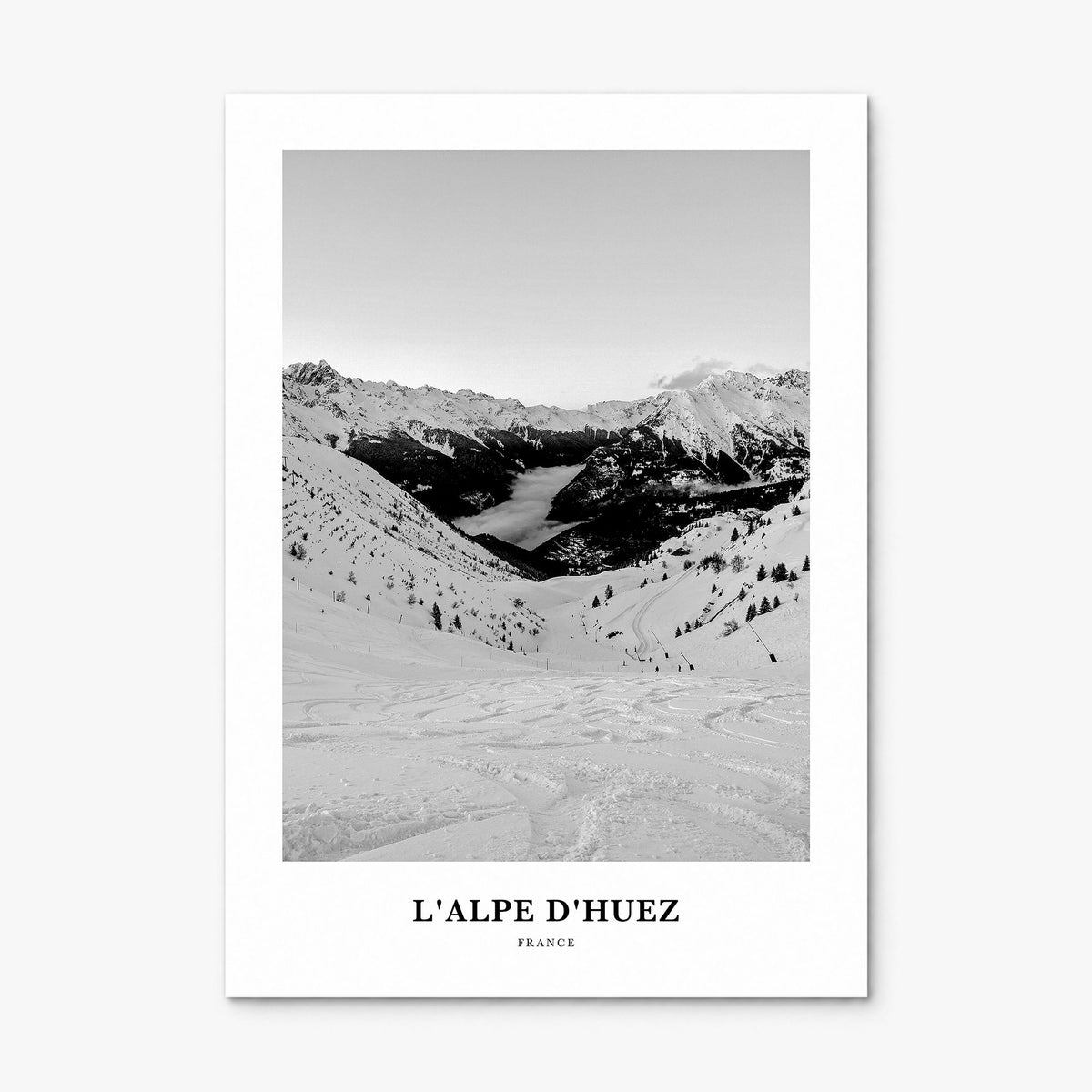 L'Alpe d'Huez Classic Poster, print only (unframed)