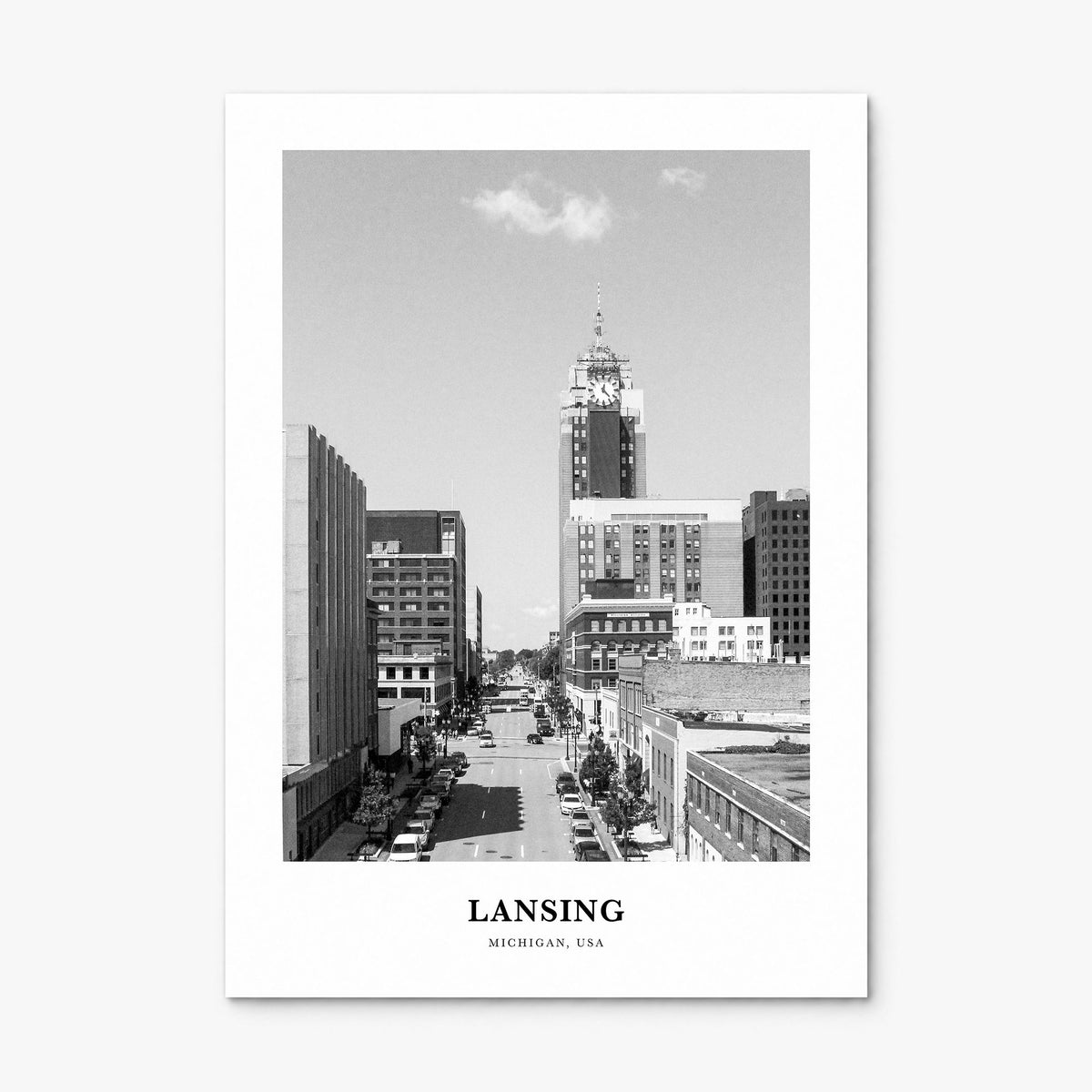 Lansing Classic Poster, print only (unframed)