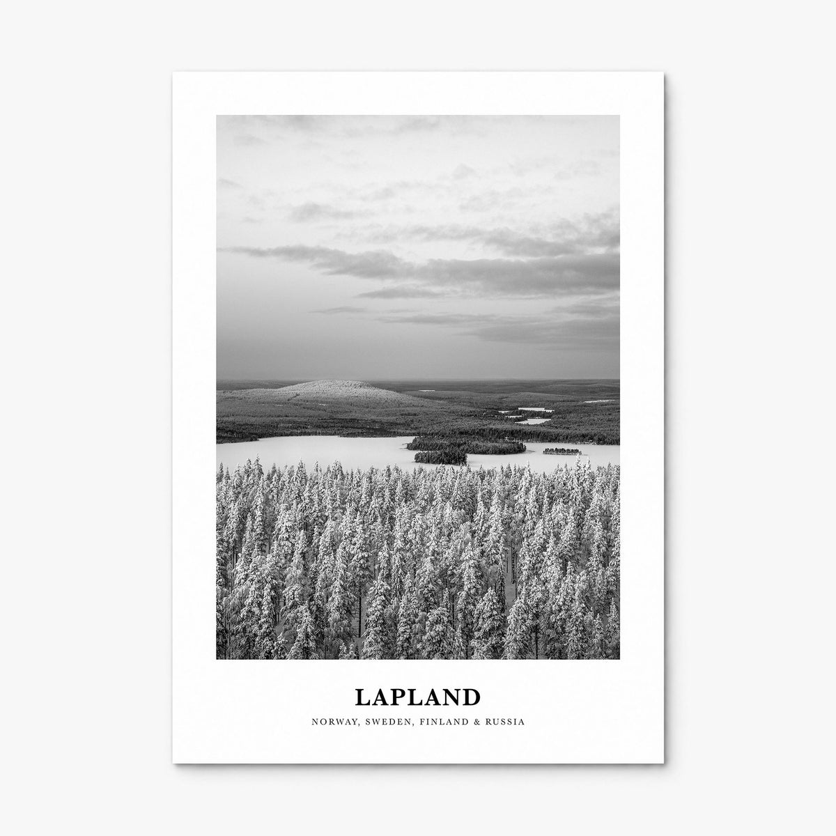 Lapland Classic Poster, print only (unframed)