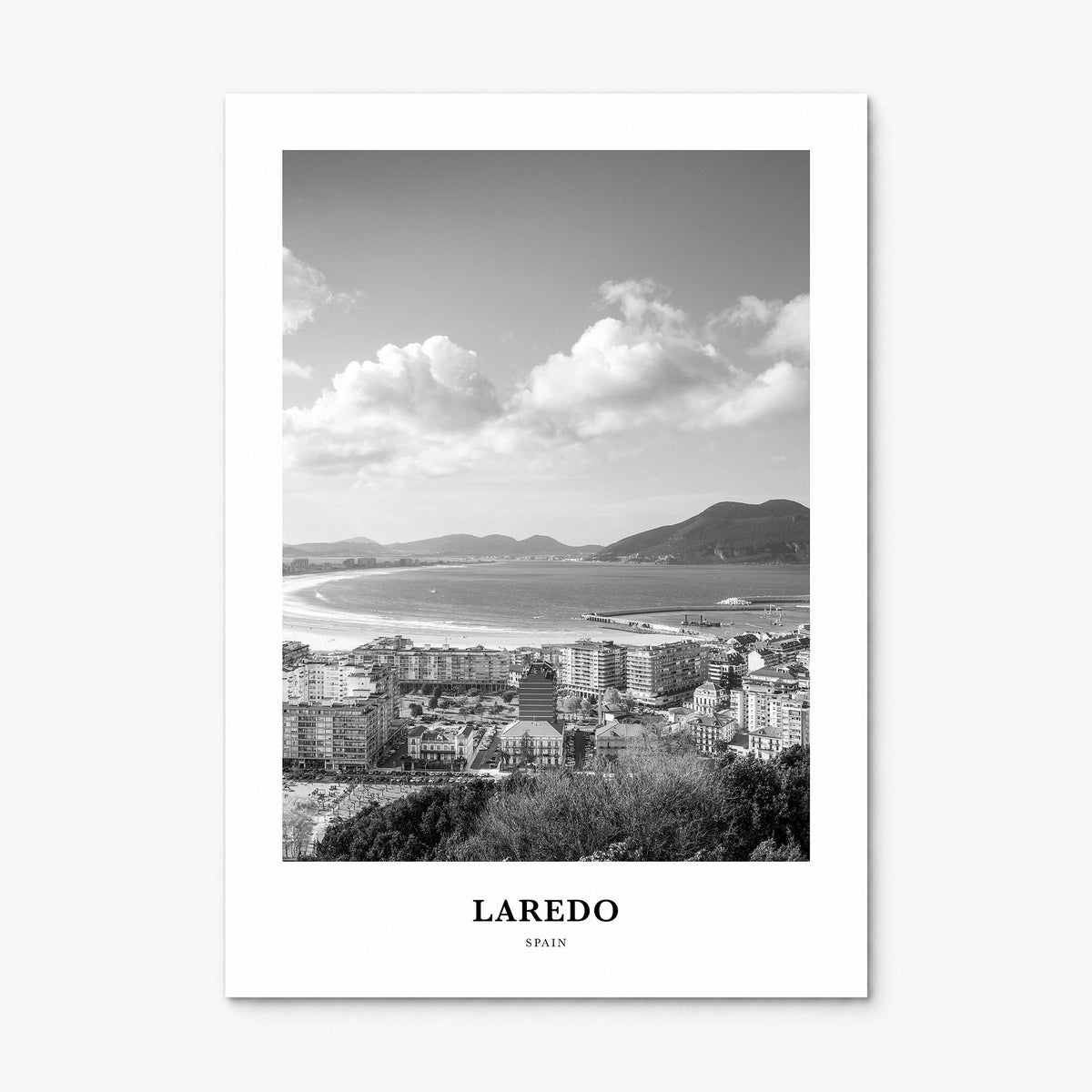 Laredo, Spain Classic Poster, print only (unframed)