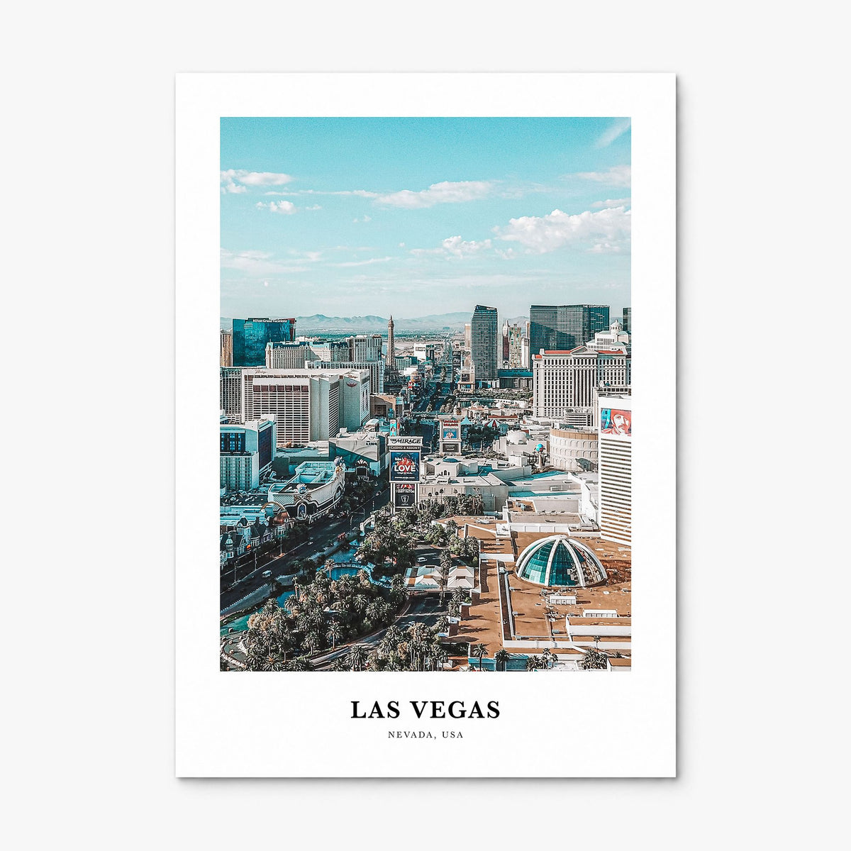 Las Vegas Classic Poster, print only (unframed)