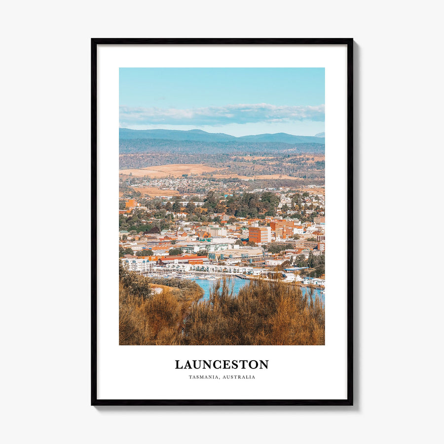 Launceston Classic Poster, framed poster mockup