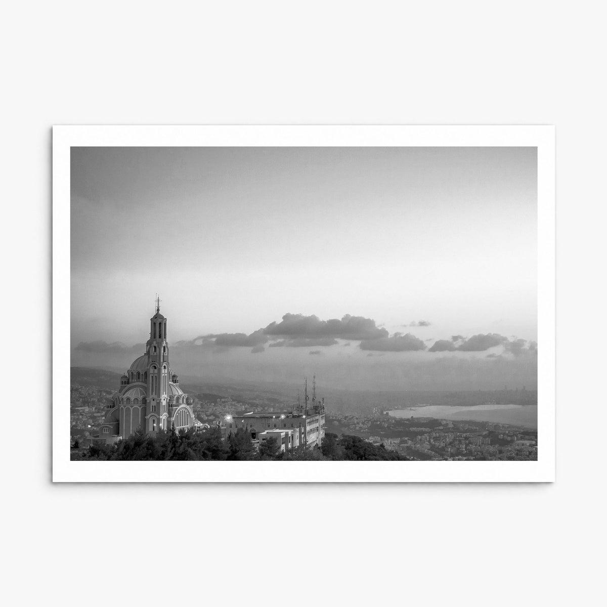 Lebanon Photo Poster, print only (unframed), white border