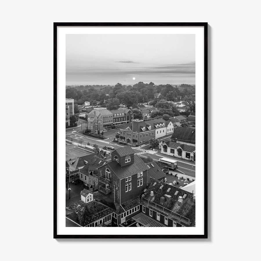 Leesburg Photo Poster, framed poster mockup, white border