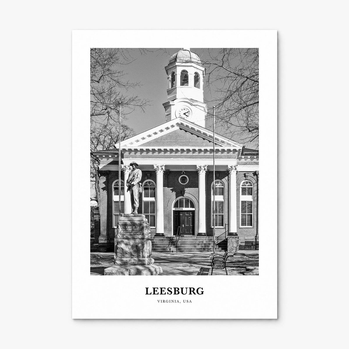 Leesburg Classic Poster, print only (unframed)