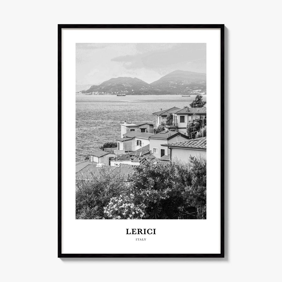 Lerici Classic Poster, framed poster mockup