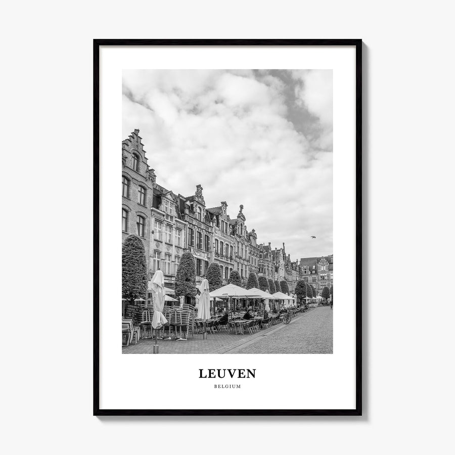 Leuven Classic No 1 Poster, framed poster mockup