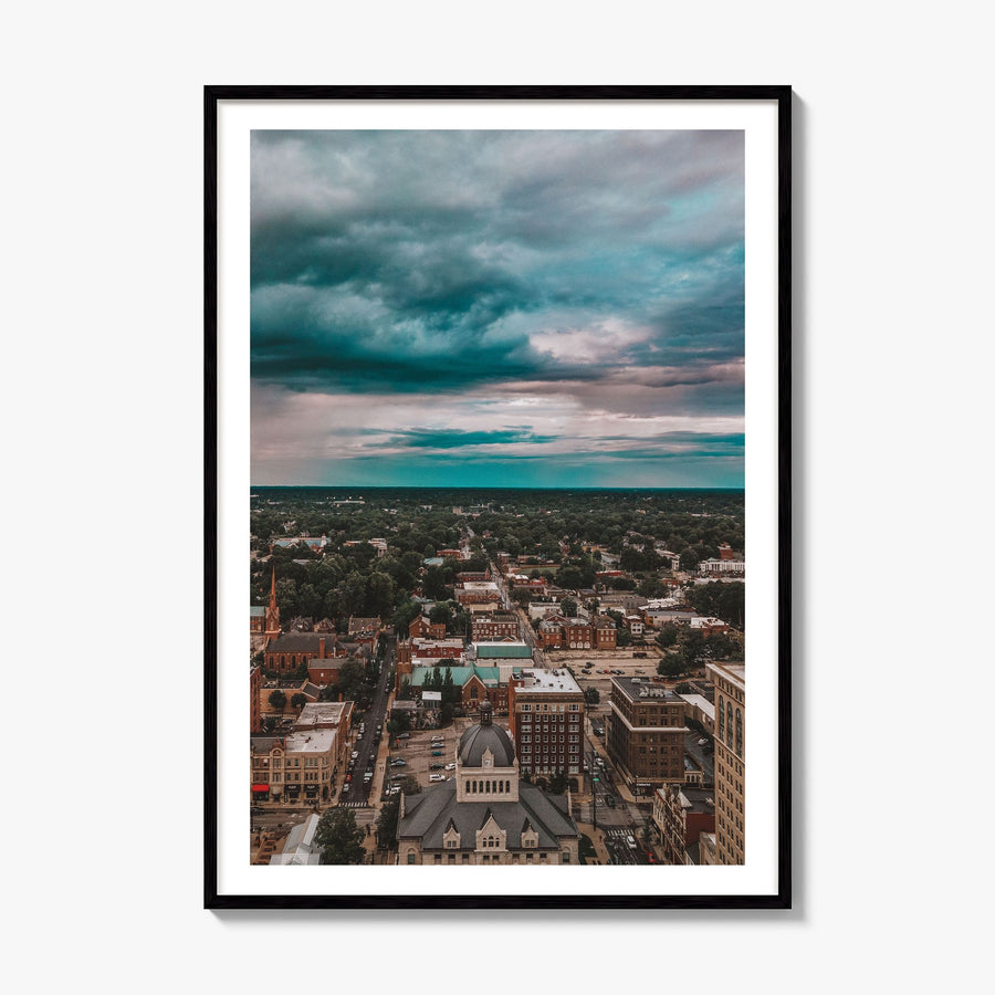 Lexington, Kentucky Photo No 1 Poster, framed poster mockup, white border