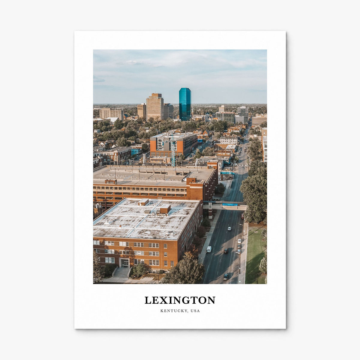 Lexington, Kentucky Classic Poster, print only (unframed)