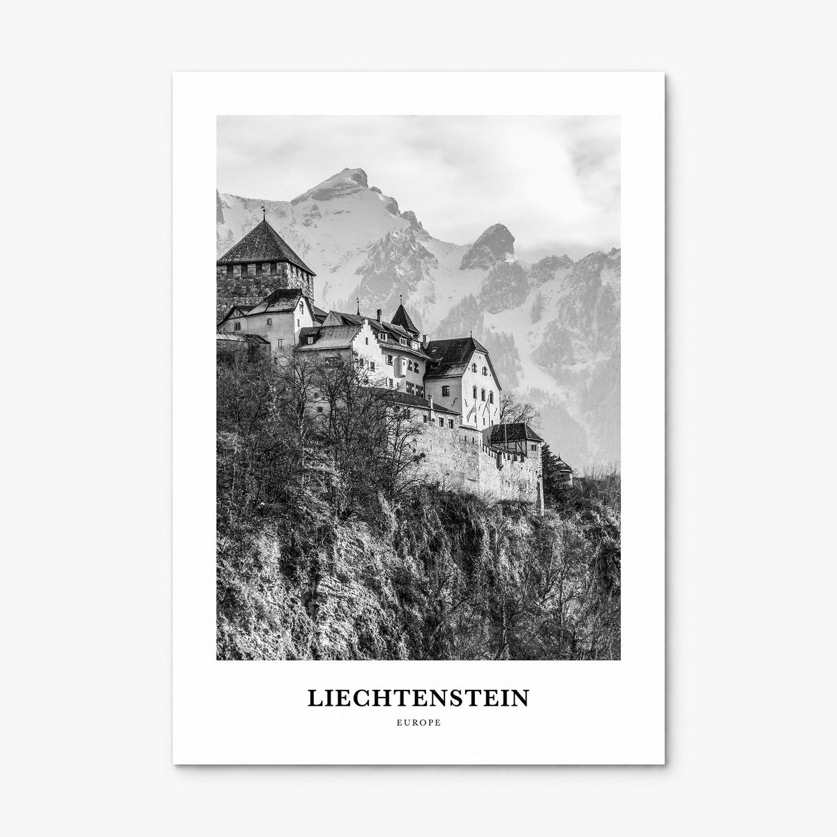 Liechtenstein Classic Poster, print only (unframed)