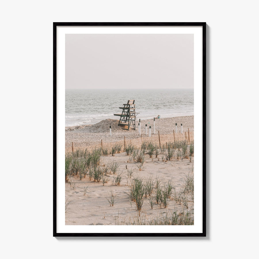 Lifeguard Stand Photo No 5 Poster, framed poster mockup, white border