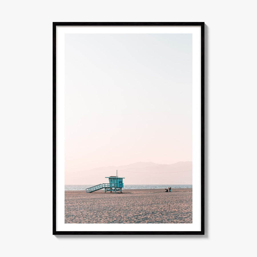 Lifeguard Stand Photo No 6 Poster, framed poster mockup, white border