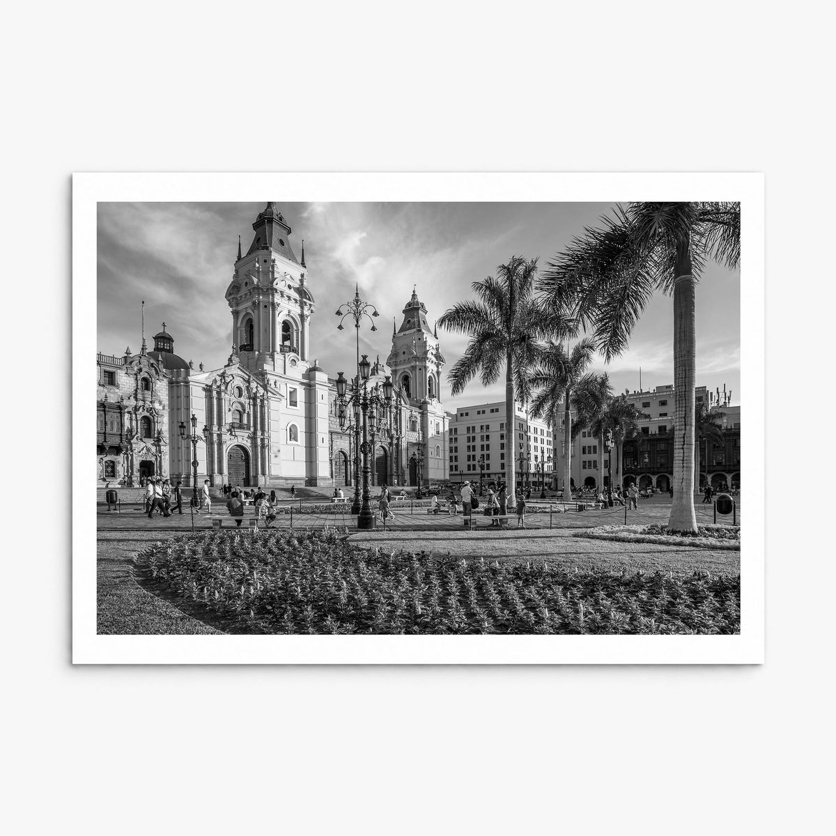 Lima Photo Poster, print only (unframed), white border