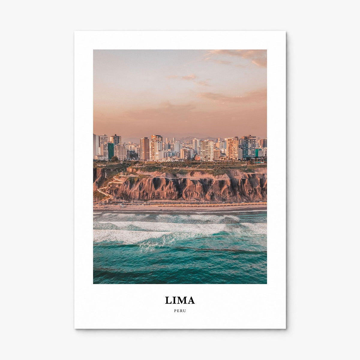 Lima Classic Poster, print only (unframed)