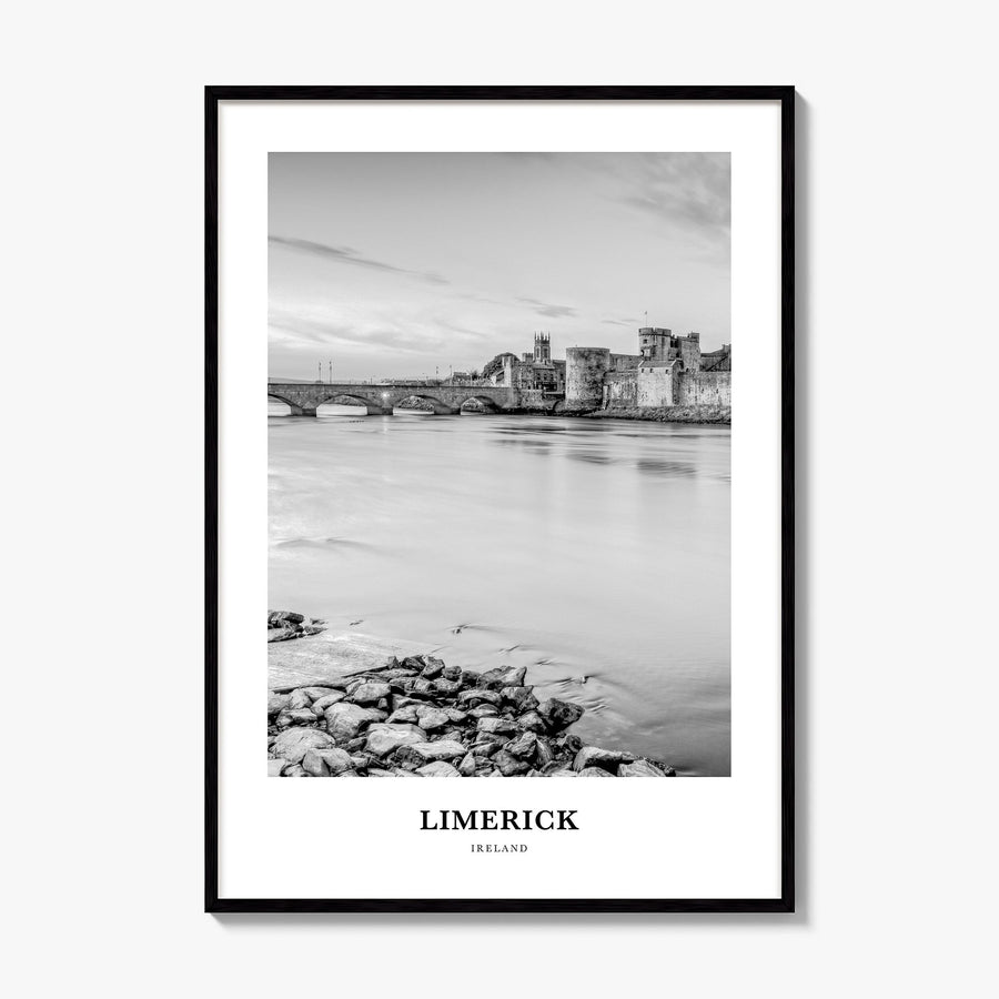 Limerick Classic Poster, framed poster mockup