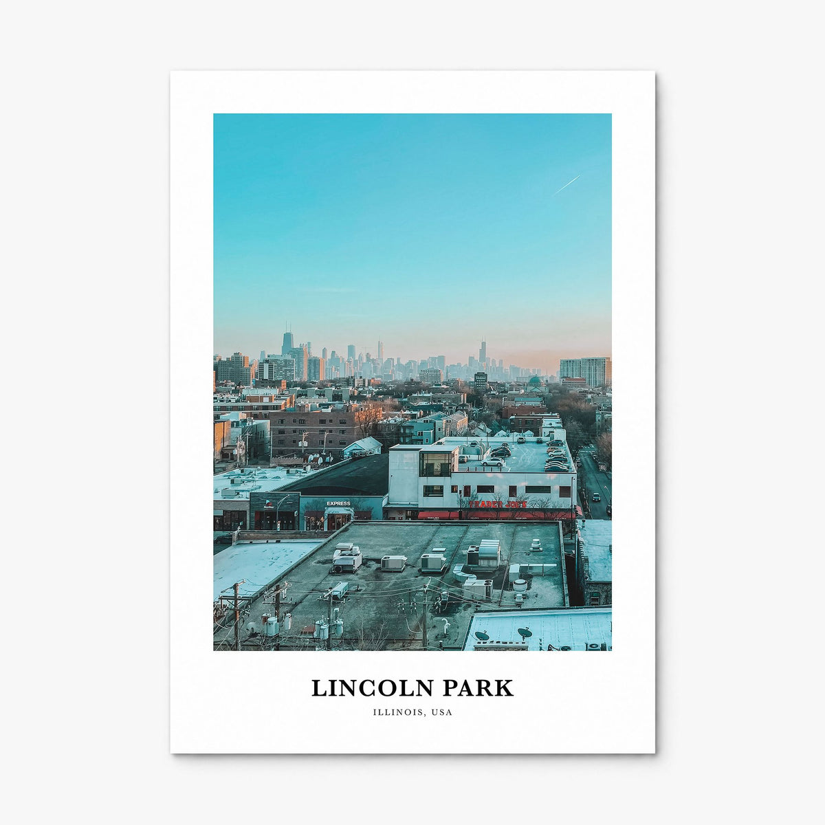 Lincoln Park Classic Poster, print only (unframed)