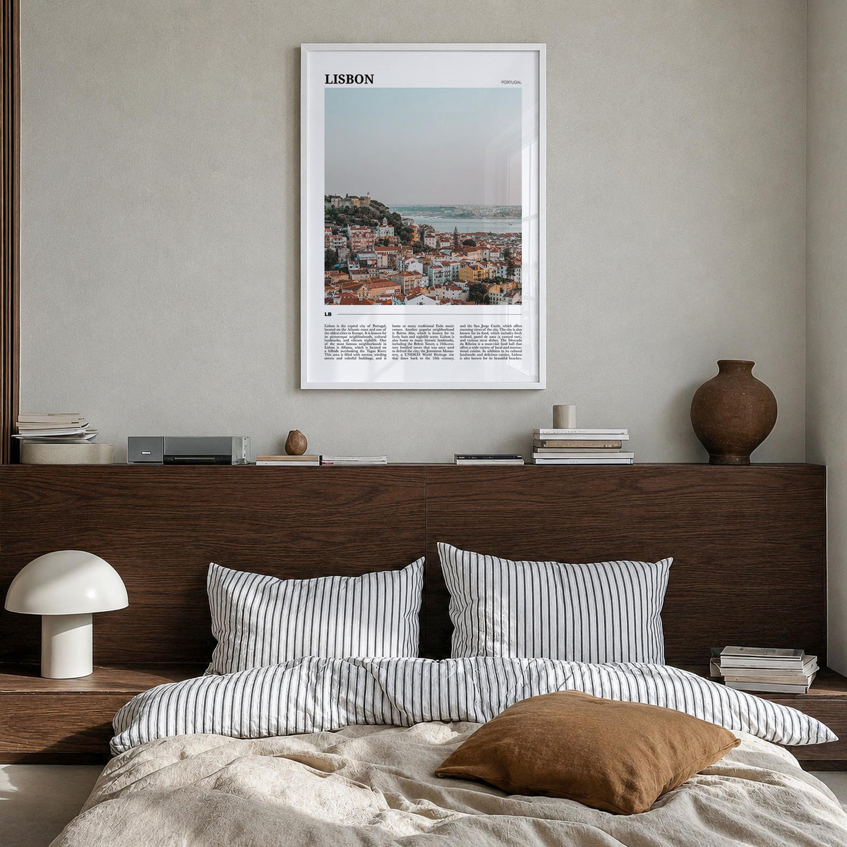 Lisbon Travel Poster