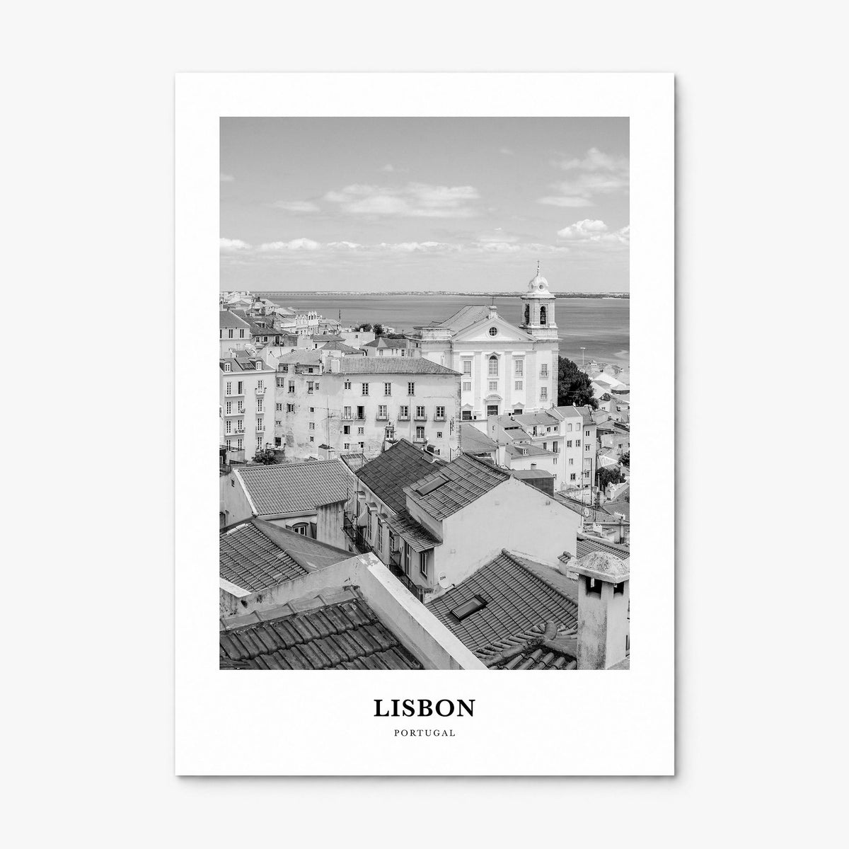 Lisbon Classic No 2 Poster, print only (unframed)